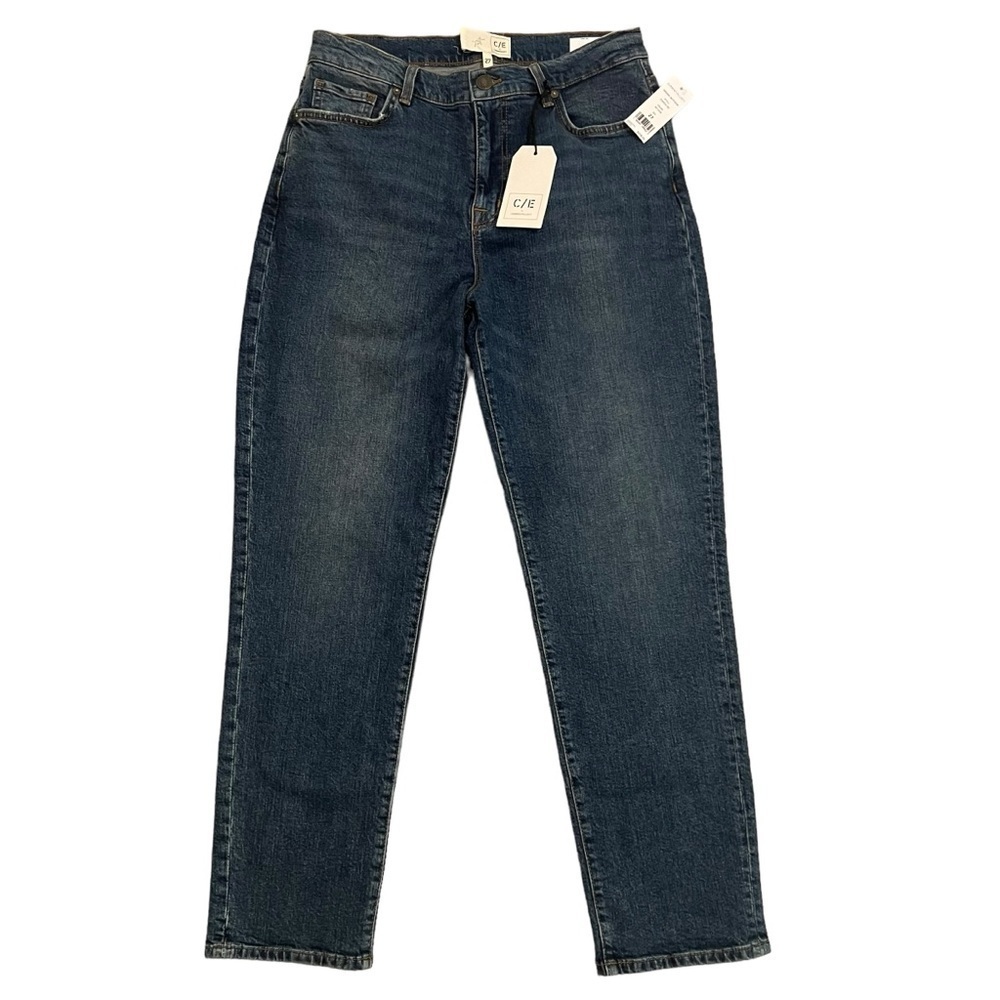 Current/Elliot Original Boyfriend Jeans Vetiver Blue‎ Size 27 New with Tags